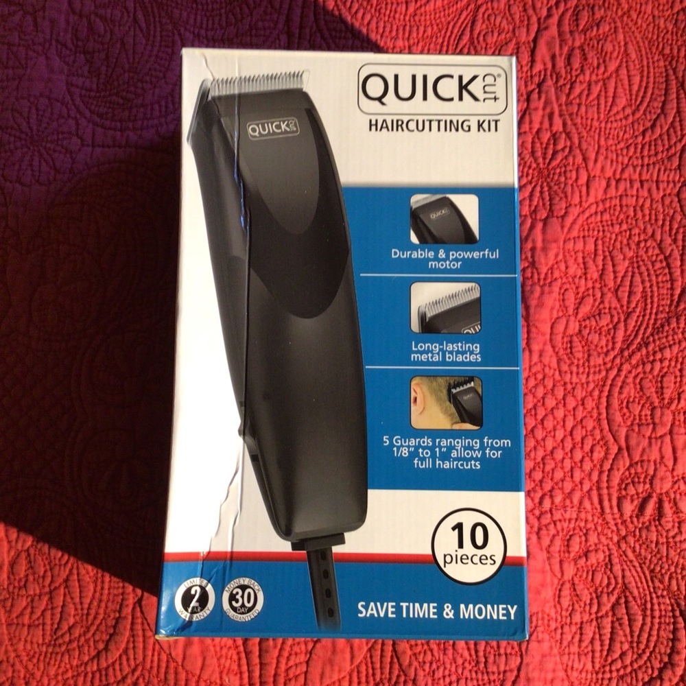 Wahl Clipper - Quick Cut HairCutting Kit 10 PC New